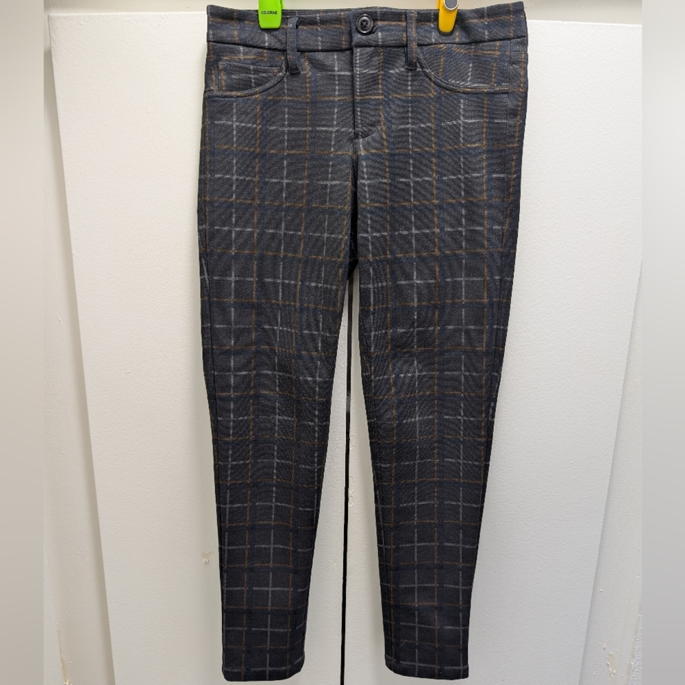 Gray Plaid Pants